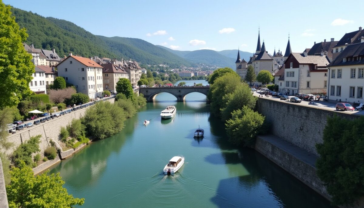 Annecy dévoilée : découvrez sa localisation précise sur la carte de France Annecy dévoilée : découvrez sa localisation précise sur la carte de France